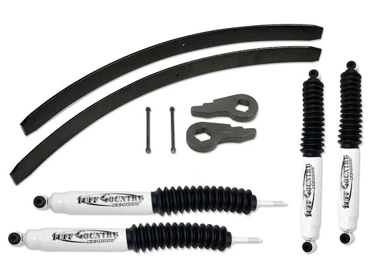 Tuff Country 12923 2in Lift Kit (with Rear Add-a-Leafs) No Shocks for 1999-2006 GMC Sierra 1500 4WD