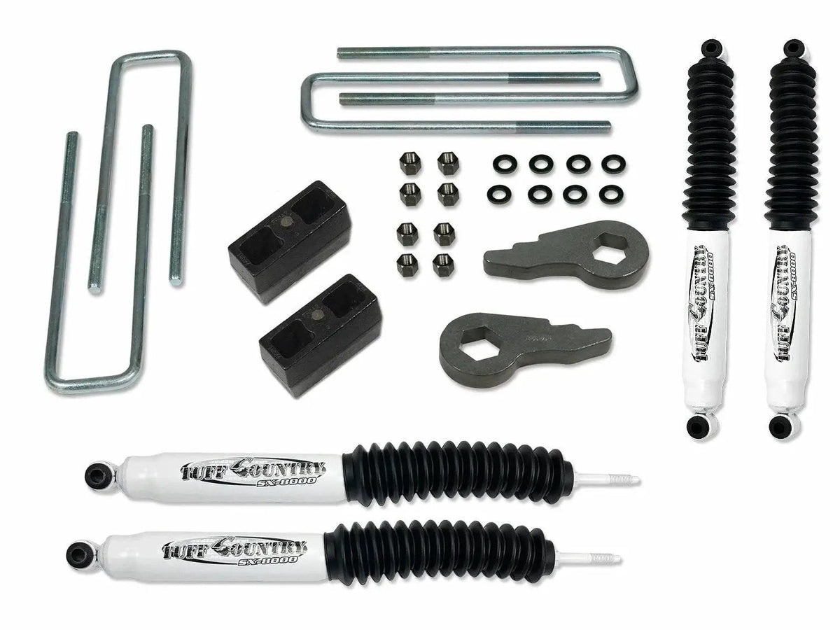 Tuff Country 12926 2in Lift Kit (with Rear Lift Blocks) No Shocks for 1999-2006 GMC Sierra 1500 4WD