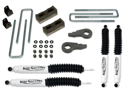 Tuff Country 12964 2in Lift Kit (Rear Lift Blocks) No Shocks for 2001-2010 Silverado 2500HD (Pur TB)