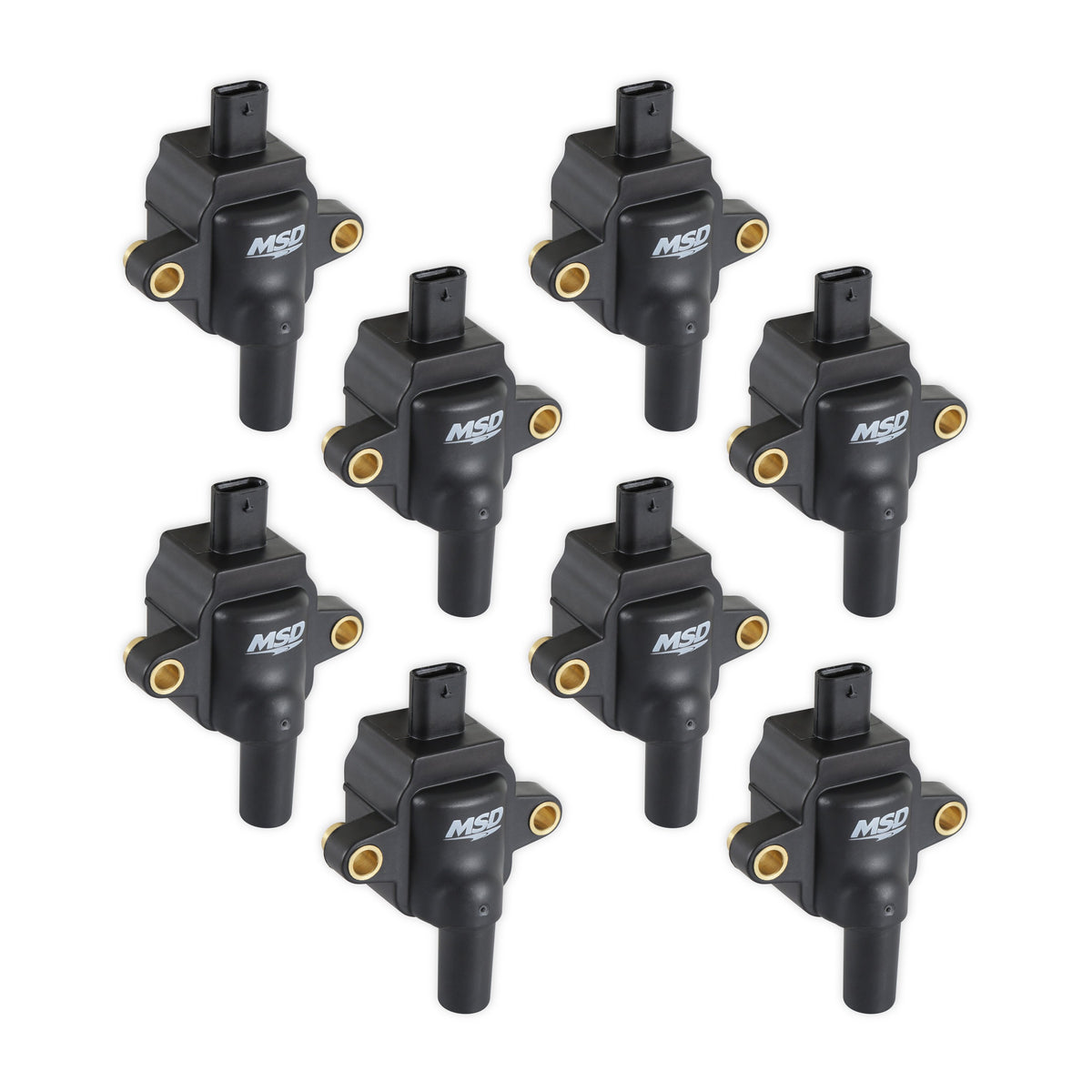 MSD 828383 7.3L GODZILLA IGNITION COIL, BLACK, SET OF 8