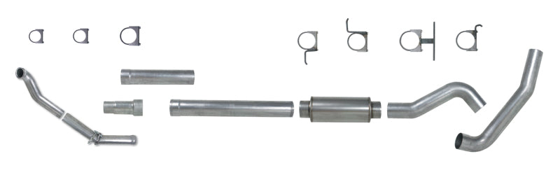 Diamond Eye K5314A 5in Turbo-Back Exhaust Kit - 1994-1997 Ford F-250/F-350 | Aluminized