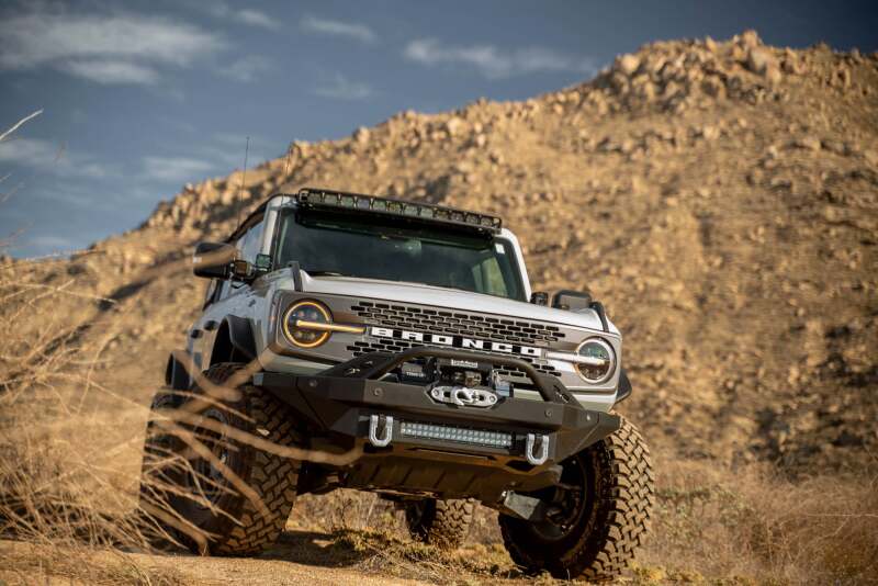 DV8 Offroad 2021 Ford Bronco A Pillar Dual Light Pod Drop Mounts - #LBBR-08