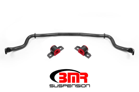 BMR 15-26 S550 Mustang Front Hollow 35mm 3-Hole Adj. Sway Bar Kit - Black Hammertone