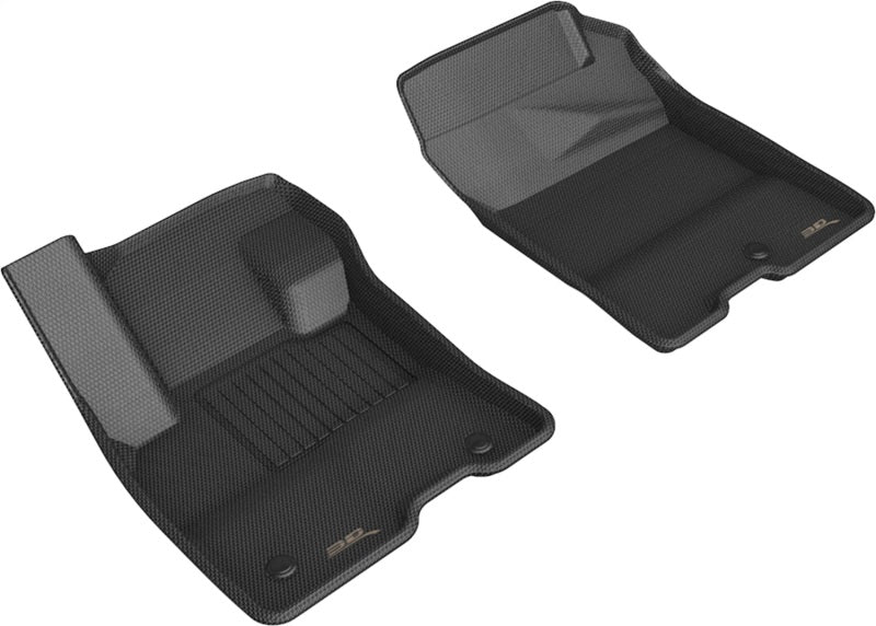 3D MAXpider Kagu Front Floor Mats for 2022-2024 Ford Maverick (Hybrid)