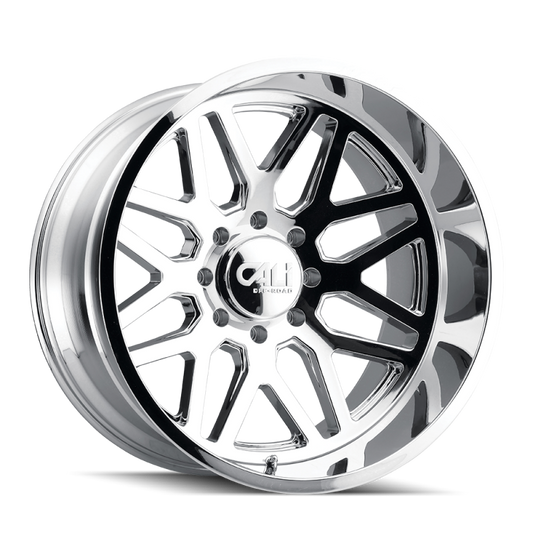 Cali Off-Road Invader 9115 24x14 8x165.1 -76mm Chrome Wheel 9115-24481C