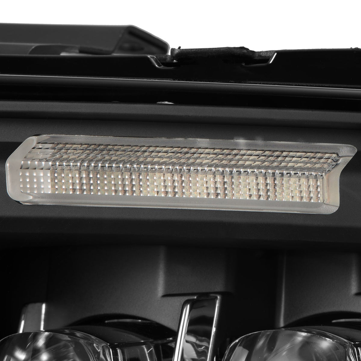 AlphaRex 880487 13-14 Ford Mustang NOVA-Series LED Projector Headlights Black with Activation Lght & Sequential Signal / Switchback DRL