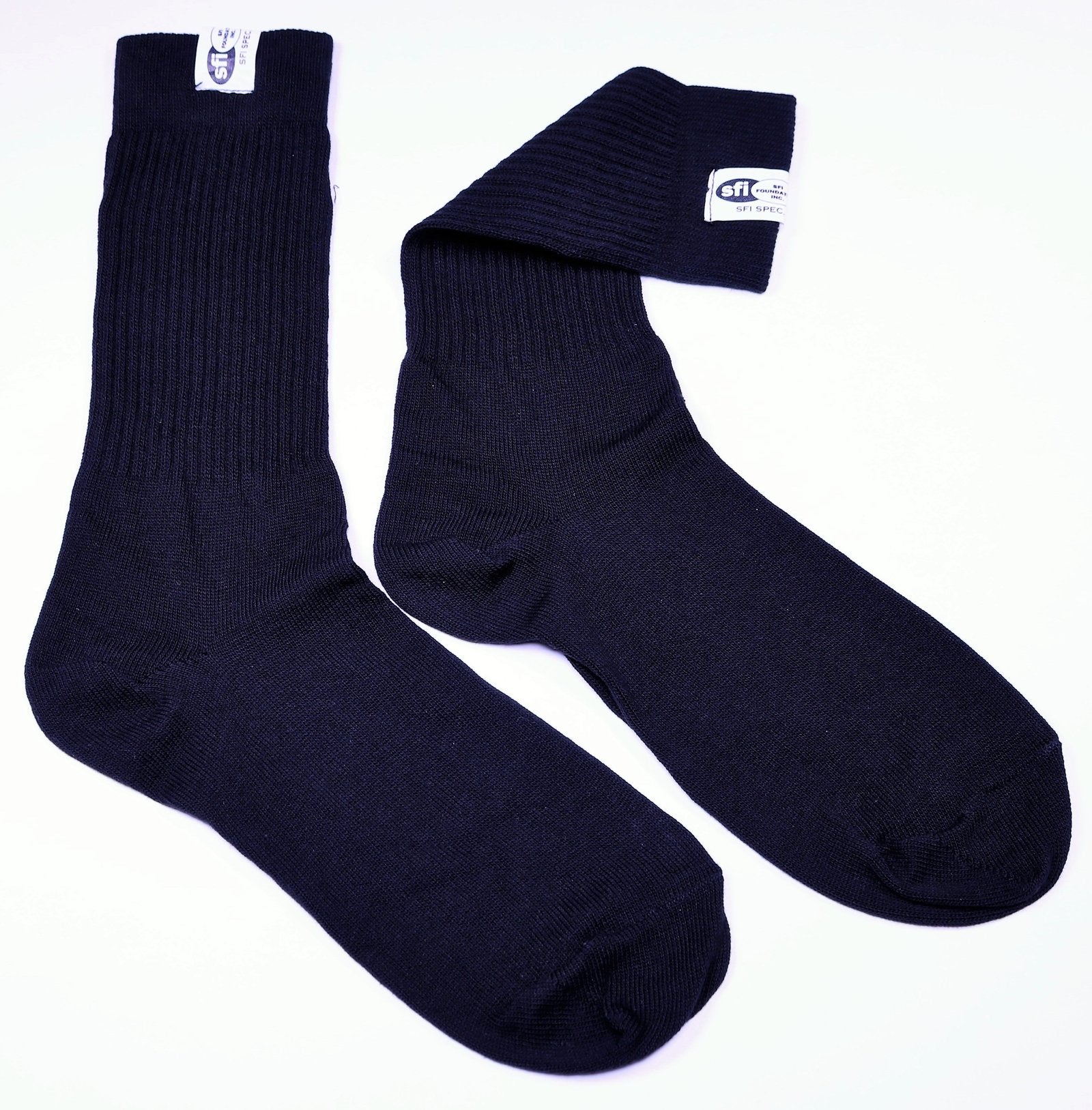 RaceQuip 411995 Black SFI 3.3 Fire Retardant Socks Large 10-11