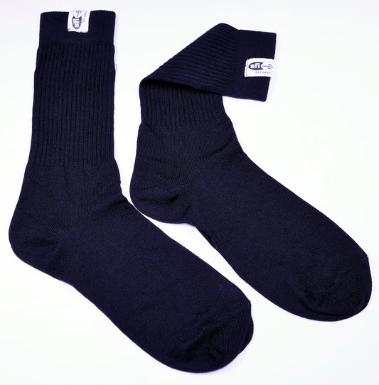 RaceQuip 411995 Black SFI 3.3 Fire Retardant Socks Large 10-11