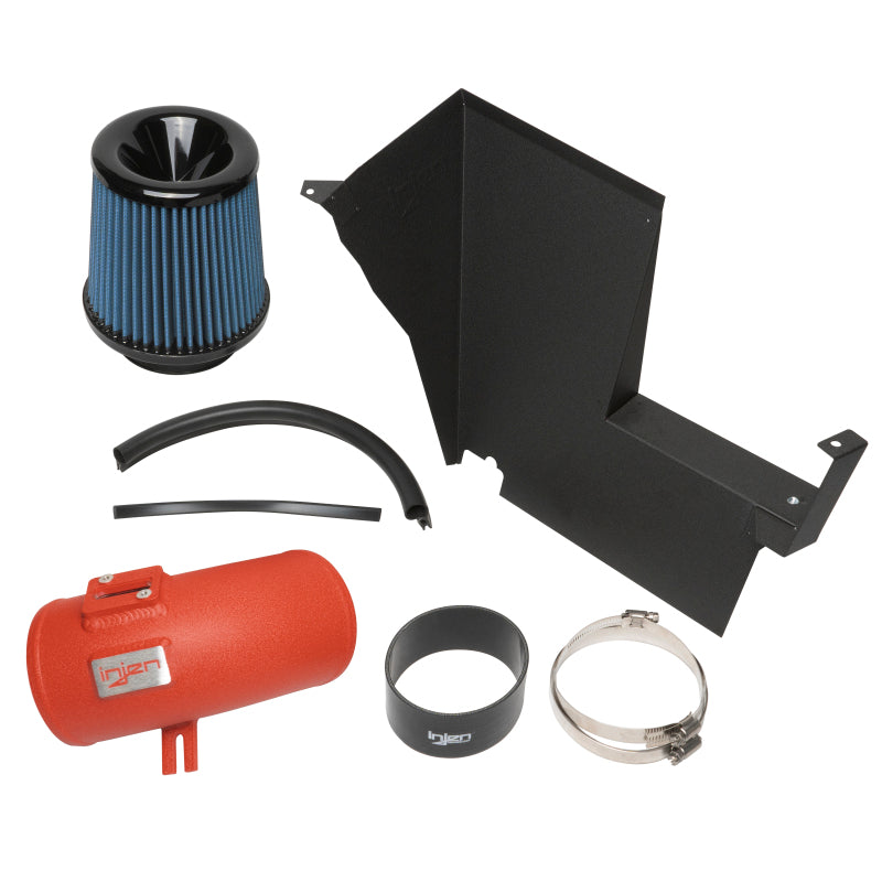 Injen 2020 BMW M340i SP Short Ram Air Intake System Wrinkle Red Finish - #SP1140WR