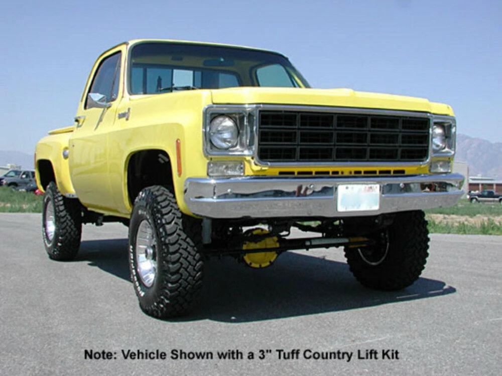 Tuff Country 13720K 3in Lift Kit EZ-Ride No Shocks for 1973-1987 Chevrolet Truck 3/4 Ton K20 4WD