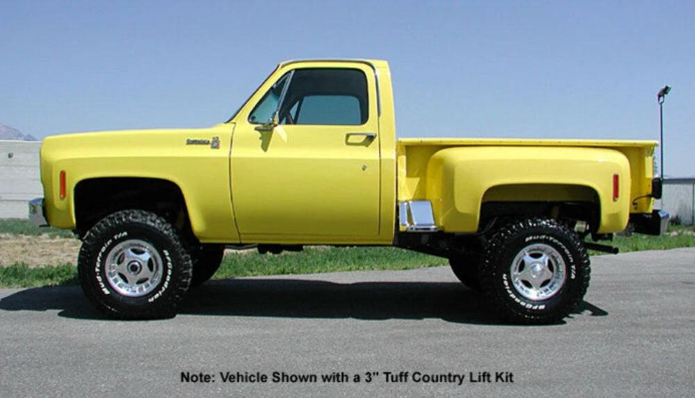 Tuff Country 13720K 3in Lift Kit EZ-Ride No Shocks for 1973-1987 Chevrolet Truck 3/4 Ton K20 4WD