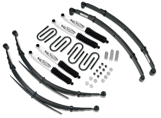 Tuff Country 13721KN 3in Lift Kit (52in Rear Springs) SX8000 for 1973-1987 GM Suburban 3/4 Ton 4WD