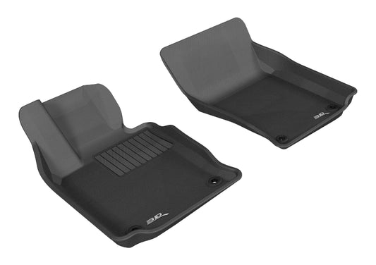 3D MAXpider Kagu Front Floor Mats for 2010-2016 Porsche Panamera