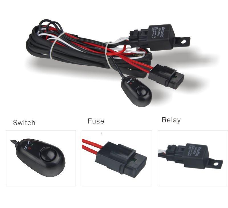 DV8 Offroad Wiring Harness w/ Relay & Switch - #WIRE HARNESS