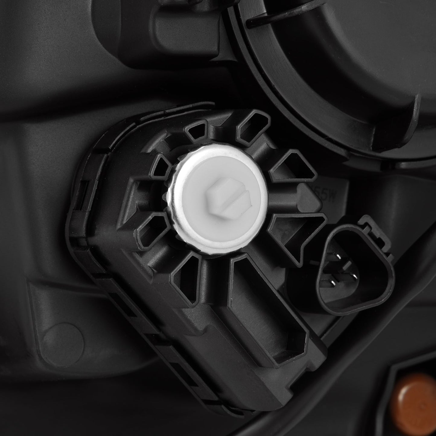 AlphaRex 880830 14-21 Toyota Tundra MK II LUXX Series Crystal Headlights Alpha Black