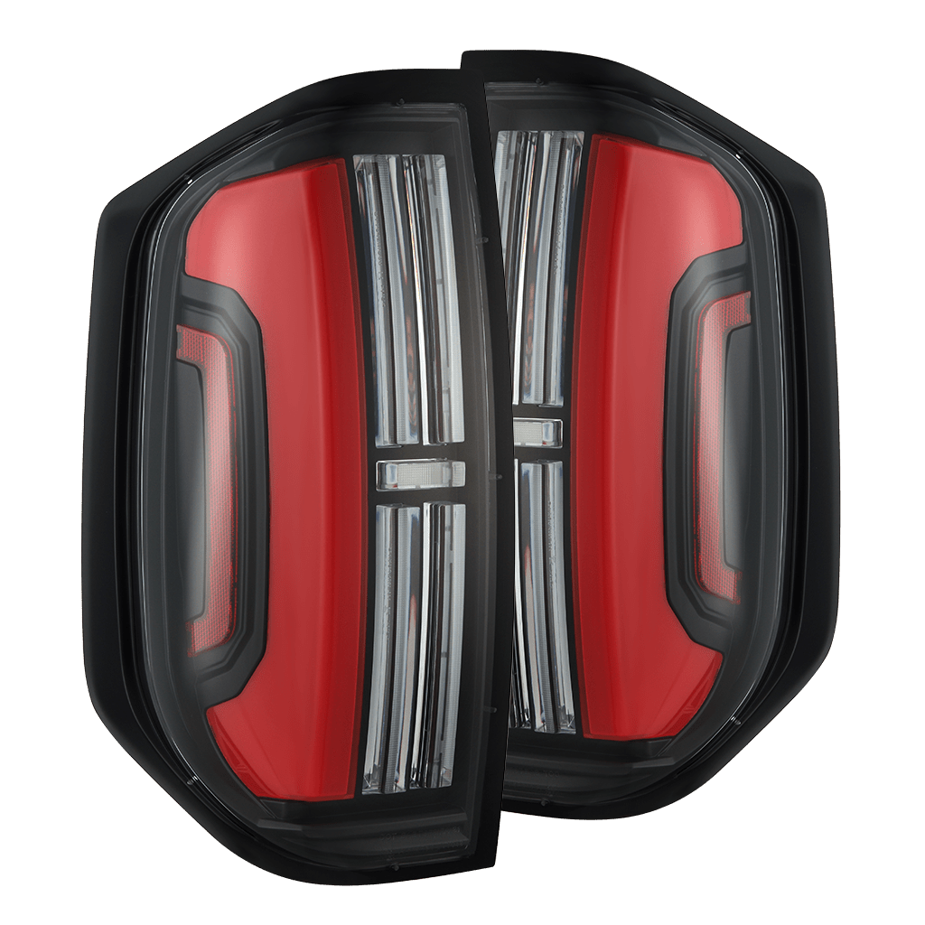 AlphaRex 672052 14-21 Toyota Tundra Nova-Series LED Tail Lights - Black Red
