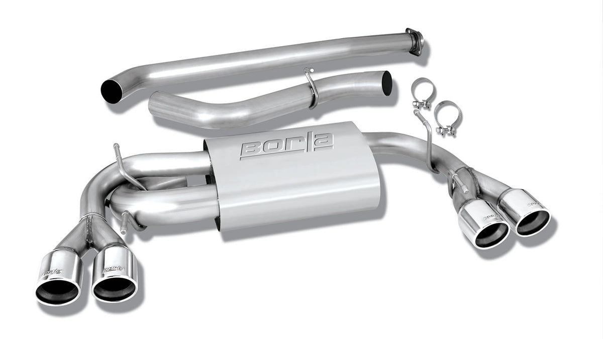 Borla 140312 Cat-Back Exhaust System S-Type for 2008-2014 Subaru WRX