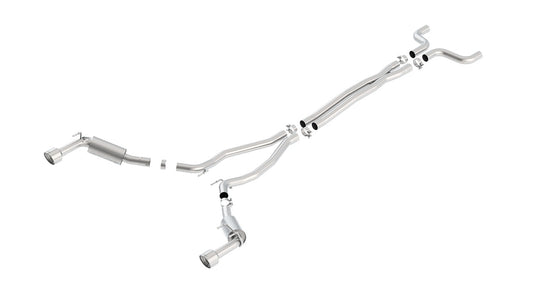 Borla 140530 Cat-Back Exhaust System S-Type for 2014-2015 Chevrolet Camaro SS (6.2L V8)