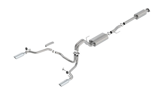 Borla 140615 Cat-Back Exhaust System S-Type for 2015-2020 Ford F-150 (3.5L)