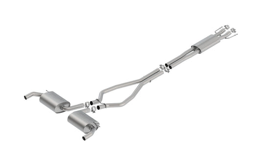 Borla 140766 Cat-Back Exhaust System S-Type for 2019-2024 Ford Edge ST (2.7L V6)