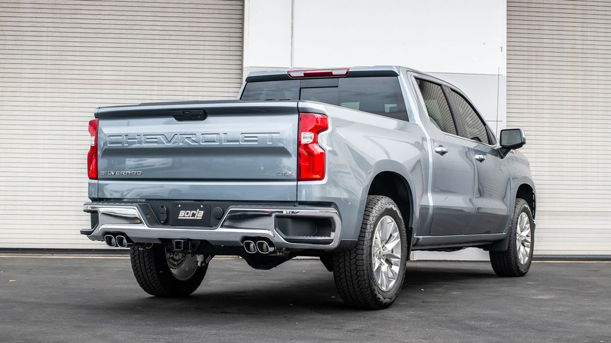 Borla 140783 Cat-Back Exhaust System S-Type for 2019-2023 Chevrolet Silverado 1500 / GMC Sierra 1500 (6.2L)