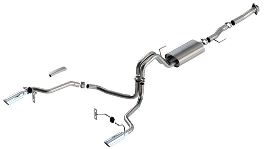 Borla 140868 Cat-Back Exhaust System S-Type for 2021-2026 Ford F-150 (5.0L)
