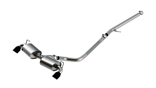 Borla 140882CB Cat-Back Exhaust System S-Type with Black Coated Tips for 2021-2025 Ford Bronco Sport (2.0L)