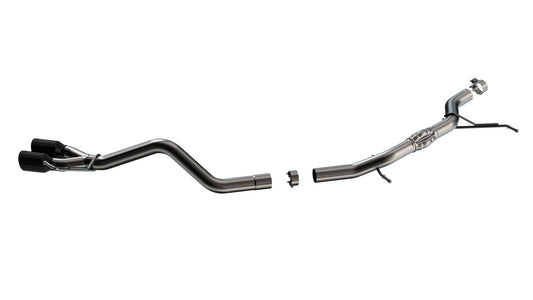 Borla 140938BC Cat-Back Exhaust System S-Type with Black Chrome Tips for 2022-2026 Ford Maverick (2.0L I4)