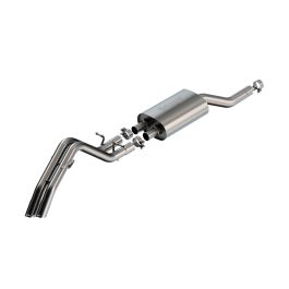 Borla 140989 2024+ Ford Ranger S Type Catback System - Rock Crawler Design - #140989