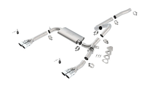 Borla 14555 Cat-Back Exhaust System for 1995-1997 Chevrolet Camaro SS / Pontiac Trans-Am SS (5.7L)
