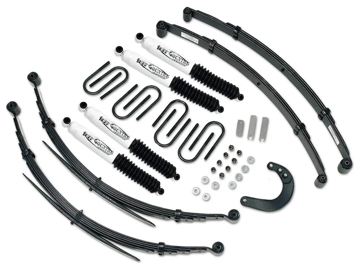 Tuff Country 14613KN 4in Lift Kit HD (52in Rear Springs) SX8000 for 1969-1972 Chevrolet Blazer 4WD
