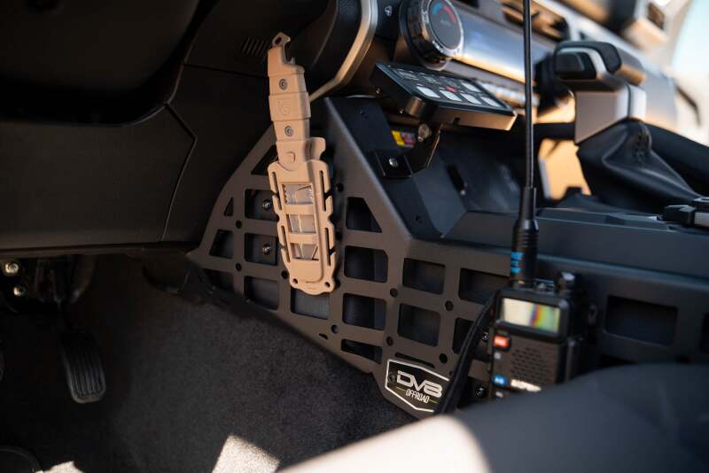 DV8 Offroad 2024 Toyota Tacoma Center Console Molle Panels & Digital Device Mount - #CCT1-02