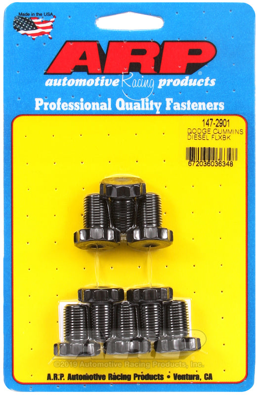 ARP 147-2901 for Dodge Cummins Flex Plate Bolt Kit (8)