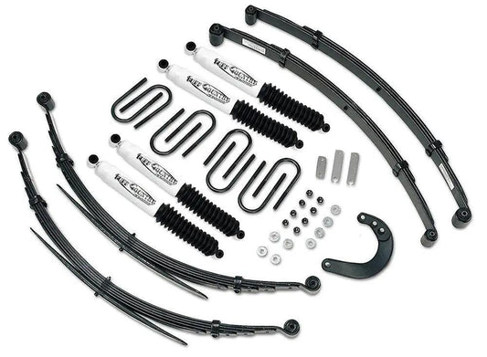 Tuff Country 14721KN 4in Lift Kit (52in Rear Springs) SX8000 for 1973-1987 GM Suburban 3/4 Ton 4WD