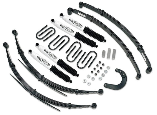 Tuff Country 14725KN 4in Lift Kit HD (56in Rear Springs) SX8000 for 1973-1987 GM Suburban 3/4 Ton