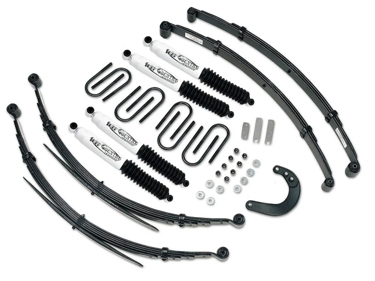 Tuff Country 14731KN 4in Lift Kit (with 52in Rear Springs) SX8000 for 1988-1991 Chevrolet Blazer 4WD