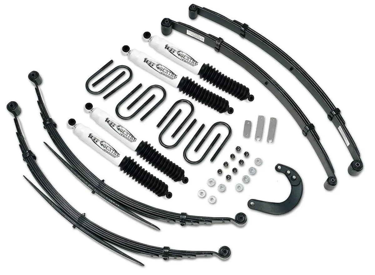 Tuff Country 14745KN 4in Lift Kit HD (56in Rear Springs) SX8000 for 1988-1991 Suburban 3/4 Ton 4WD