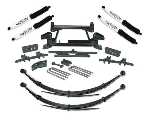 Tuff Country 14822KN 4in Lift Kit with Rear Leaf Spring SX8000 for 1988-1997 Chevrolet K25/35 8-Lug