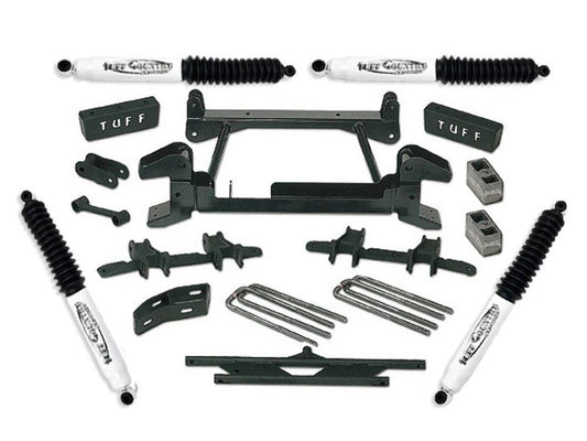 Tuff Country 14833 4in Lift Kit No Shocks for 1992-1998 GMC Suburban 1500 4WD