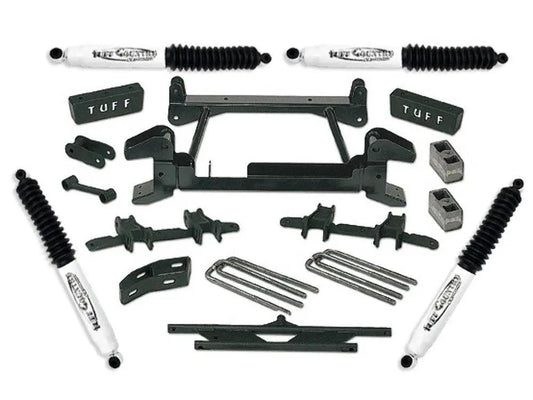 Tuff Country 14854KN 4in Lift Kit SX8000 for 1992-1998 Suburban 2500 8-Lug
