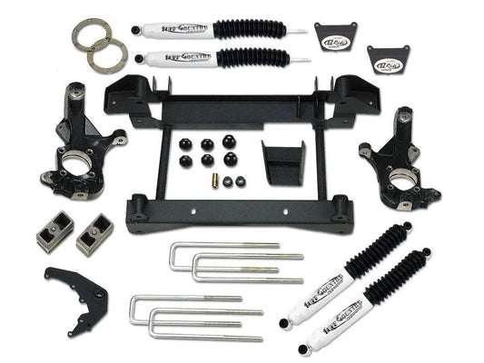 Tuff Country 14958KN 4in Lift Kit (1-Piece Sub Frame) SX8000 for 2001-2006 Silverado 1500HD 4WD