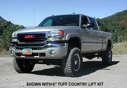 Tuff Country 14992KN 4in Lift Kit (3-Piece Sub Frame) SX8000 for 2001-2006 Silverado 1500HD 4WD