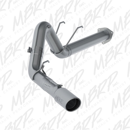 MBRP F-250/350/450 4in Filter Back Single Tip Side Exit T409 Exhaust
