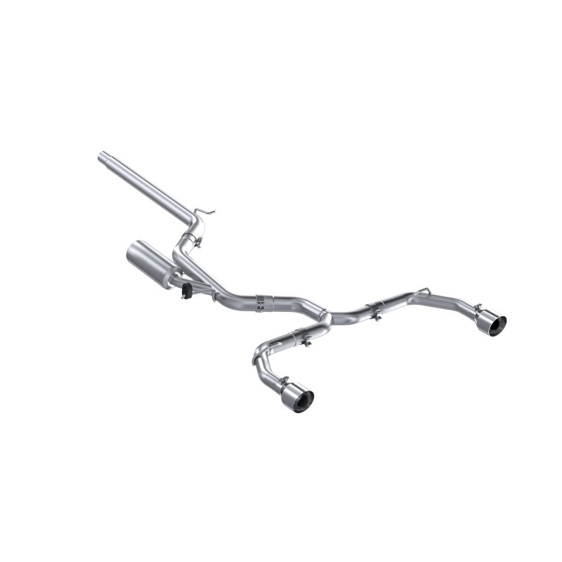 MBRP 2022 VW Golf GTI MK8 T304 3in Cat-Back Exhaust 2.5in w/ SS Tips