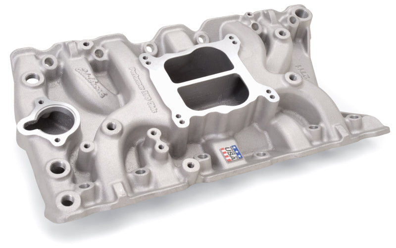 Edelbrock 2711 Performer Oldsmobile 350 Manifold (Non-Egr)