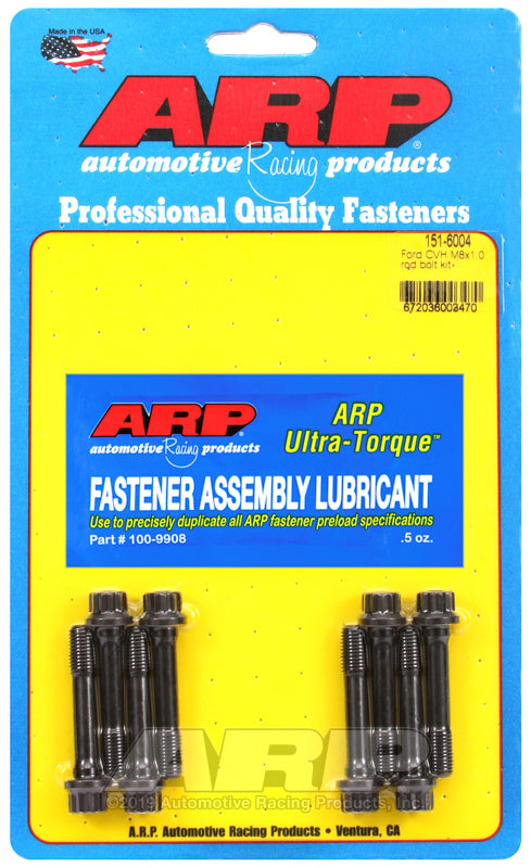 ARP 151-6004 for Ford CVH M8 x 1.0 Rod Bolt Kit