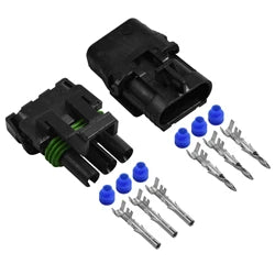 QuickCar 3 Pin WeatherPack Kit