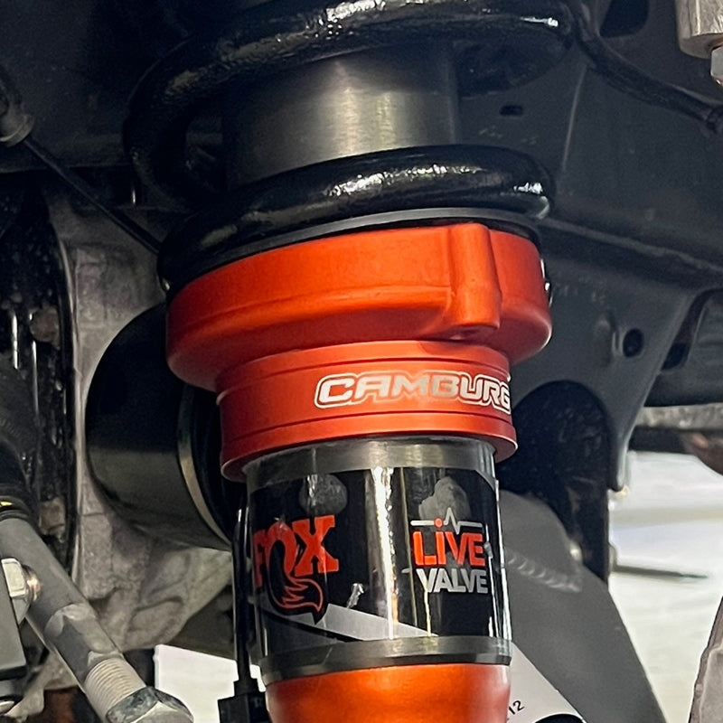 Camburg Engineering CAM-110227-BLK Front Preload Spacer Kit 1.5 in Black for 2021-2025 Ford F-150 Raptor