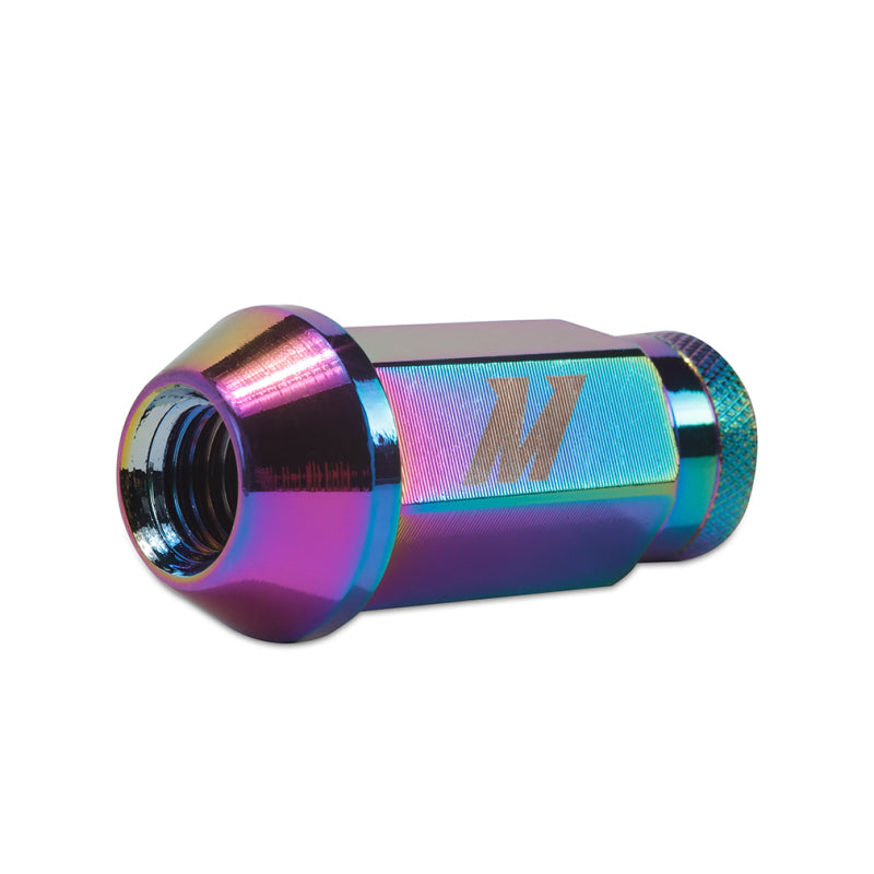Mishimoto Aluminum Locking Lug Nuts M12x1.25 20pc Set Neo Chrome - #MMLG-125-20LNC