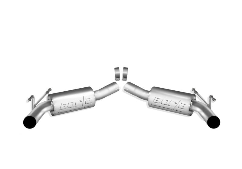 Borla 11794 2010 Camaro 6.2L ATAK Exhaust System w/o Tips works With Factory Ground Effects Package (rear - #11794